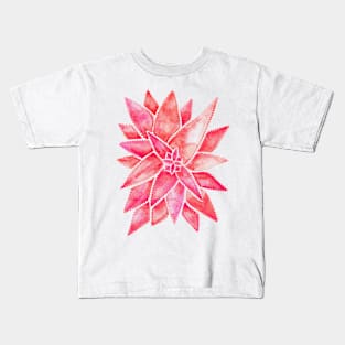 Pink Aloe Vera Kids T-Shirt